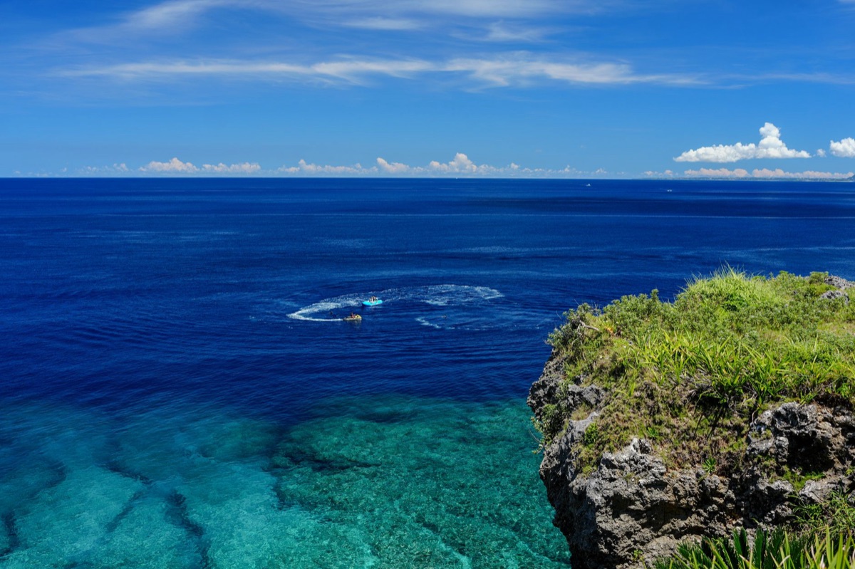 bed and breakfast okinawa with view of ocean