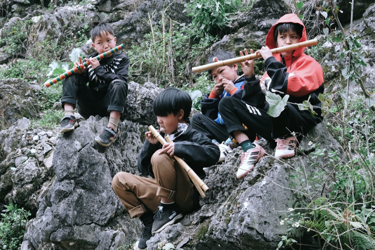 Flute en bambou du Ryukyu