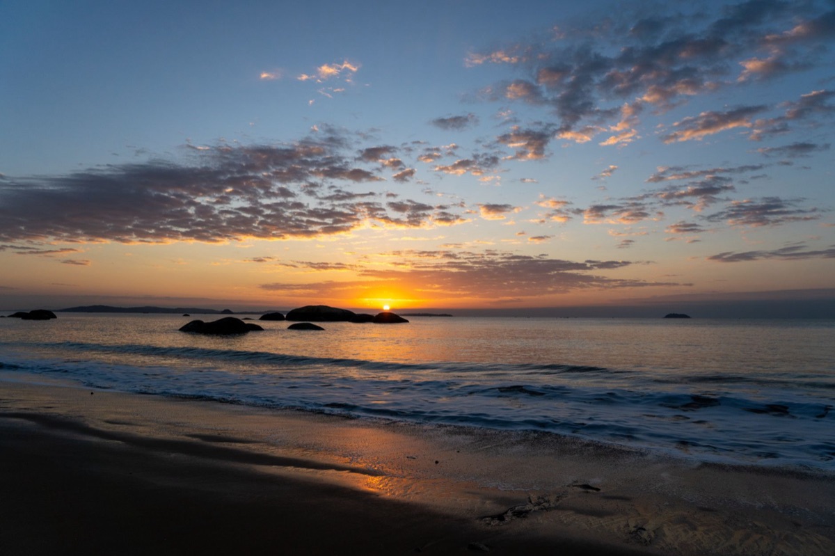 Miyaokoji: beach sunset