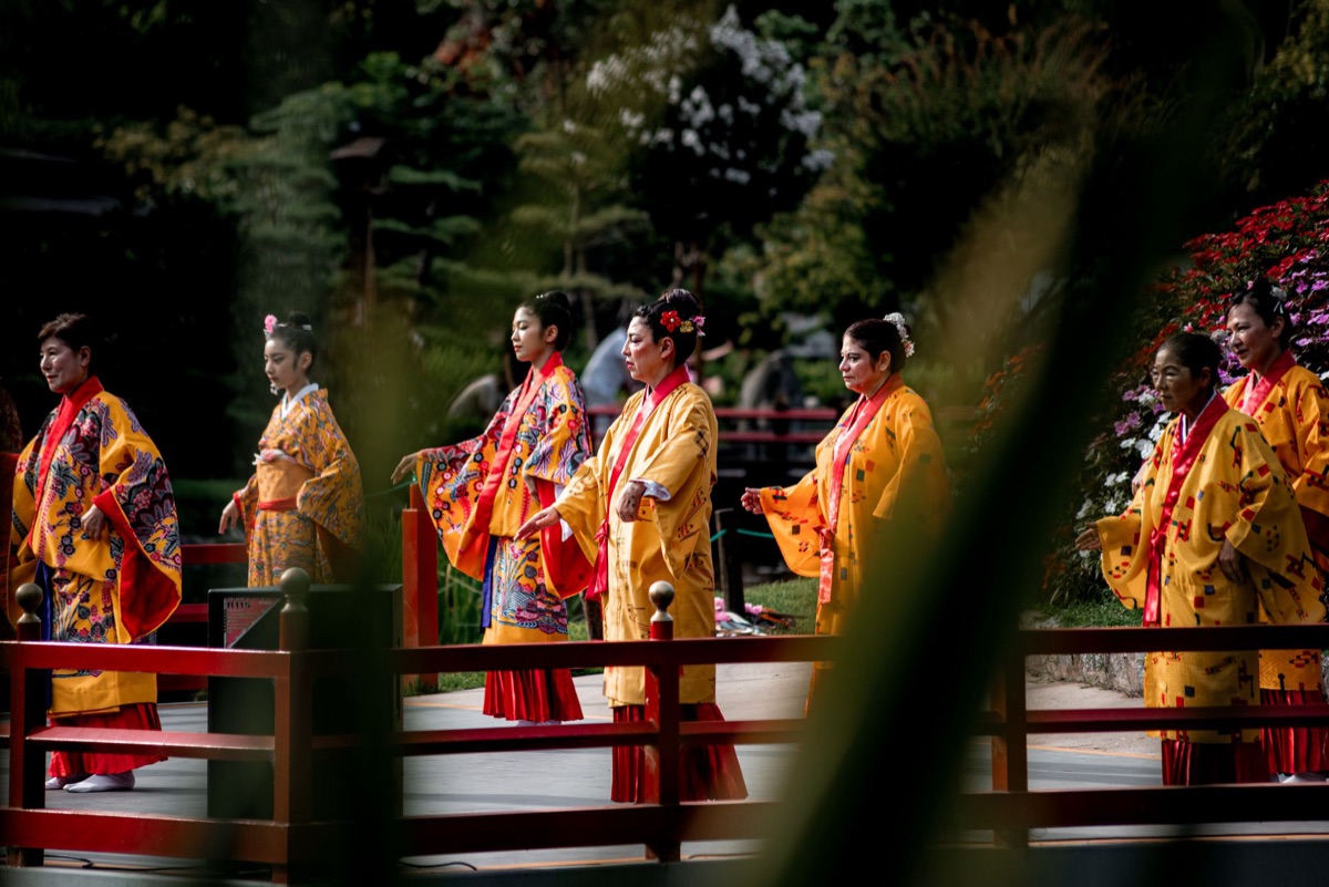Modern music performance in Okinawa