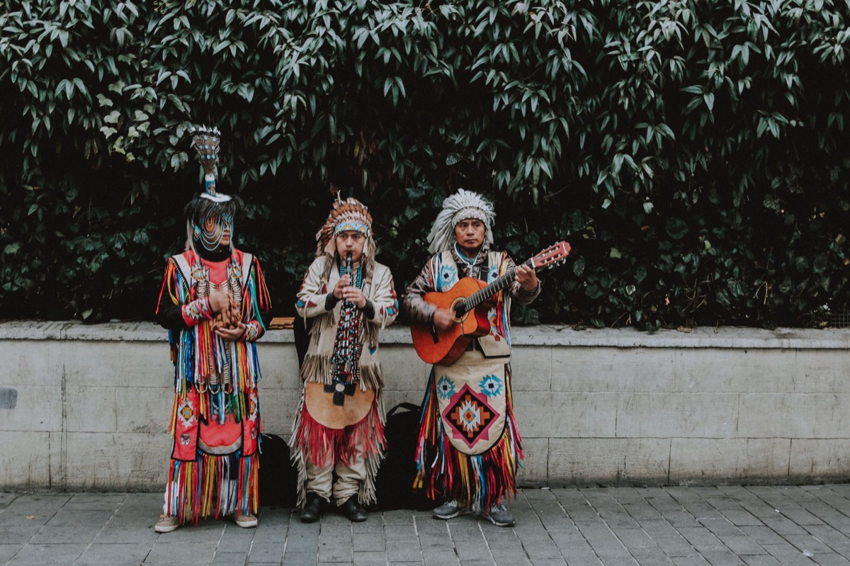 Traditional and modern instruments in okinawan culture