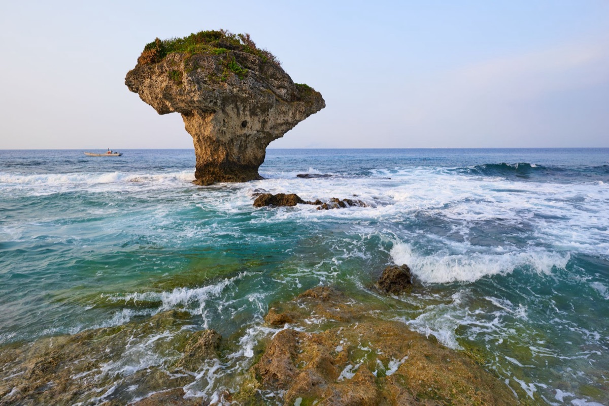 isla de Okinawa, características geográficas