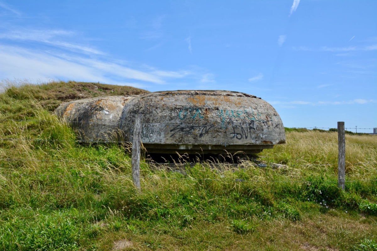 Entrée de bunker de la Seconde Guerre mondiale à Okinawa