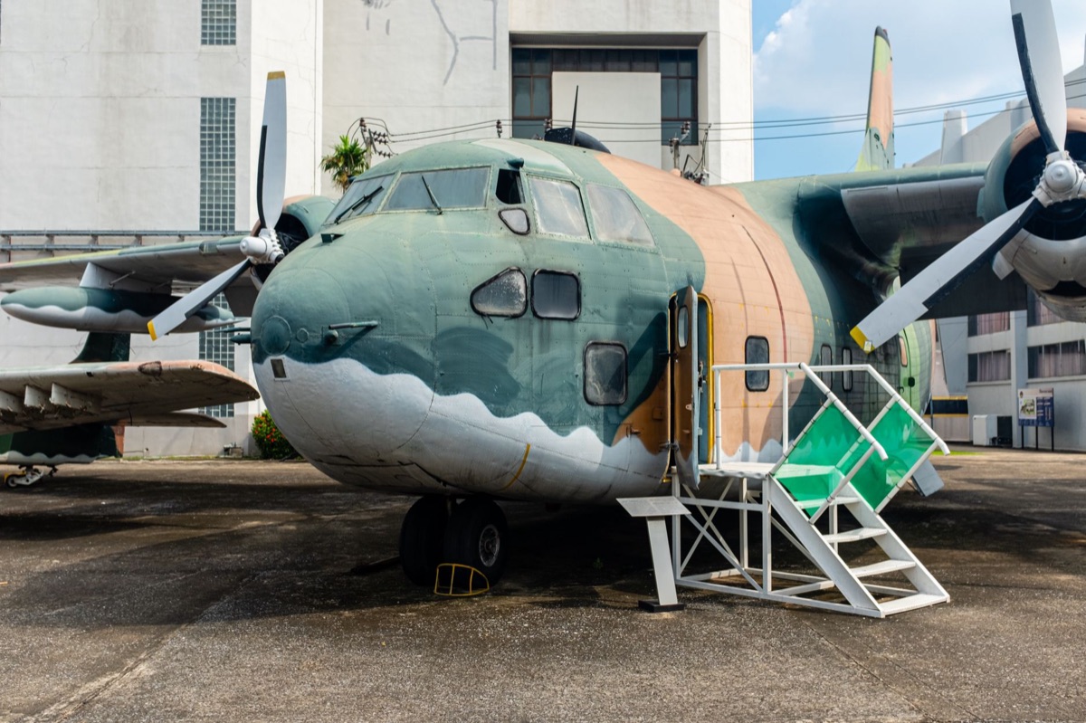 Historical photos of Okinawa military base