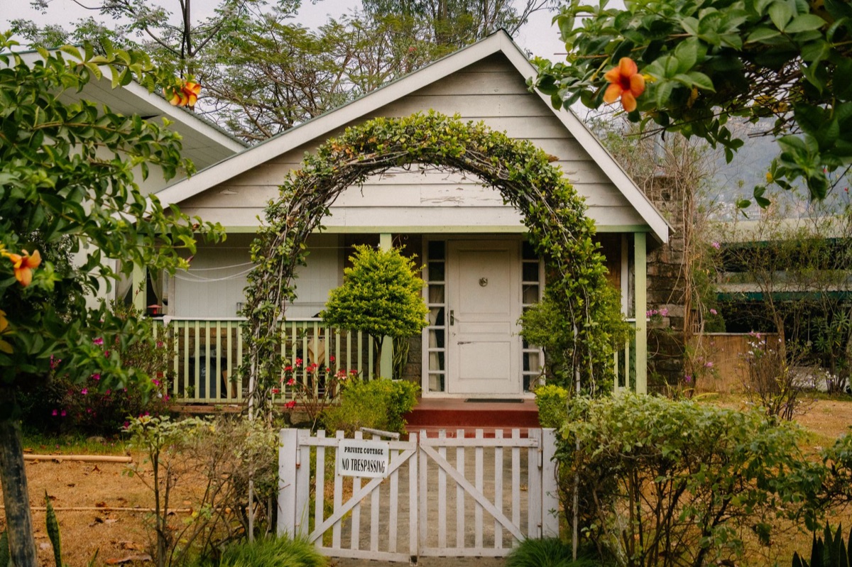  Maison traditionnelle à l'horizon de l'océan