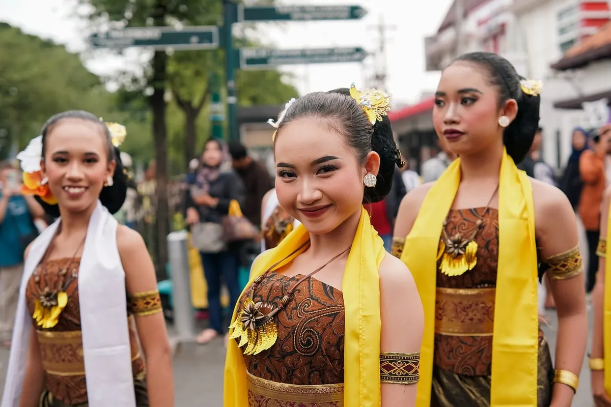 culture, traditional costume, parade, indonesia, festival, attire, heritage, traditional dance, well-being, malioboro, traditional event, tourism, yoga, traditi